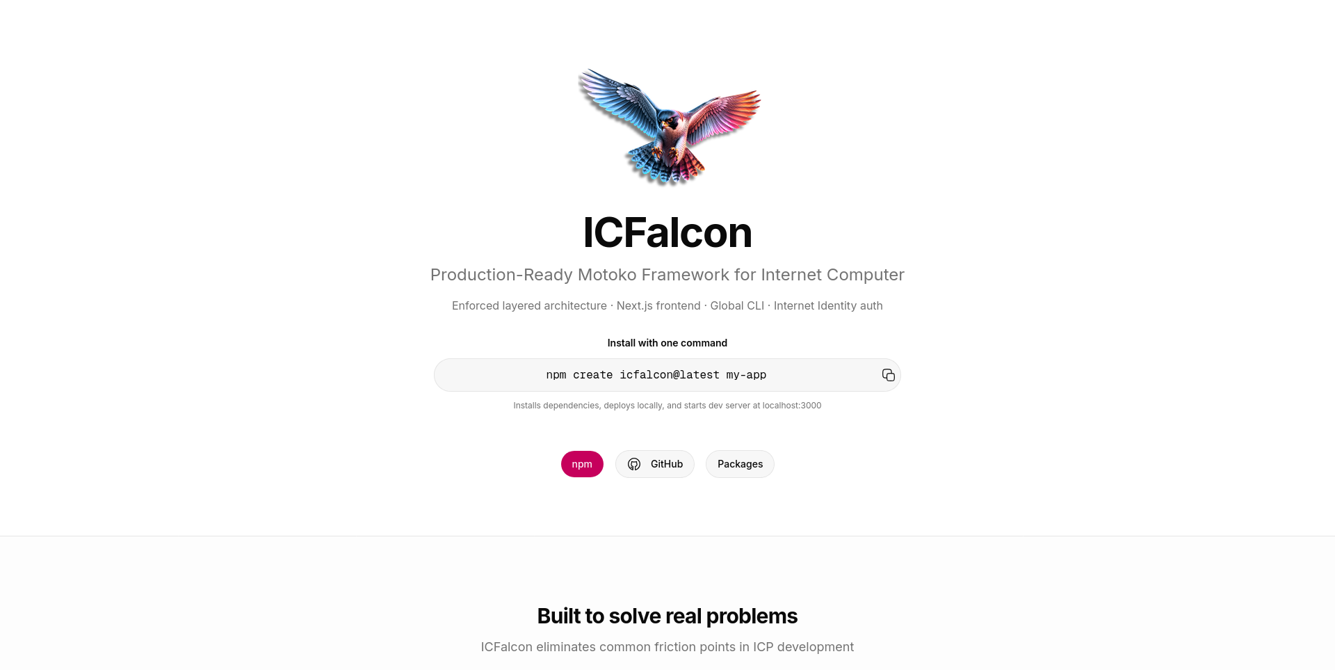 ICFalcon framework overview