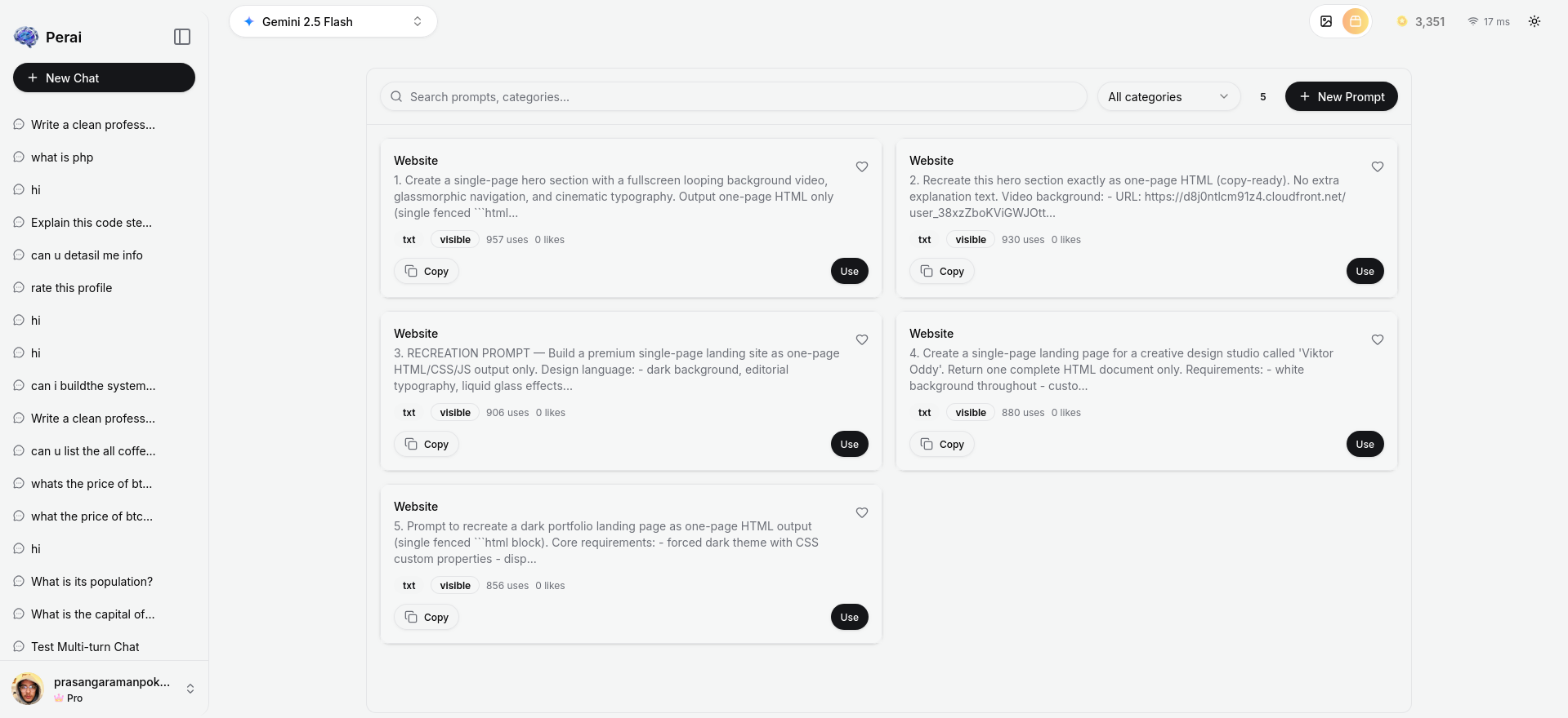 Perai screenshot 2